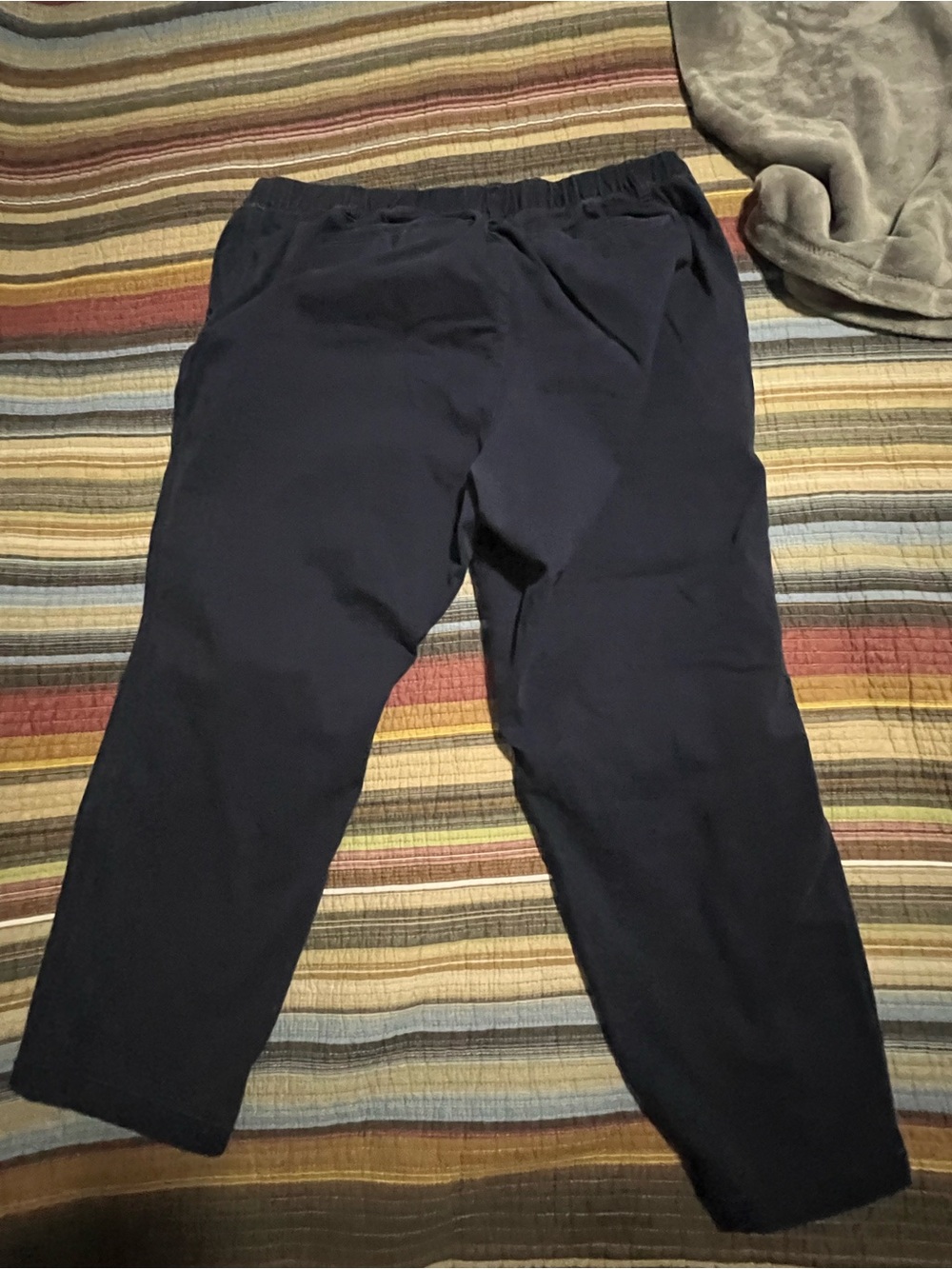 Old Navy Women's OG Chino Navy Cropped Pull-On Pants